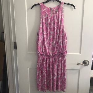 NWT Southern Tide Pink Sleeveless Dress SZ M